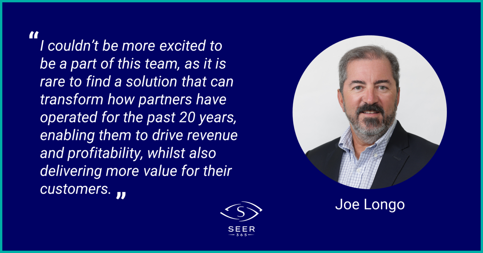 Joe Longo New Seer 365 Board Member