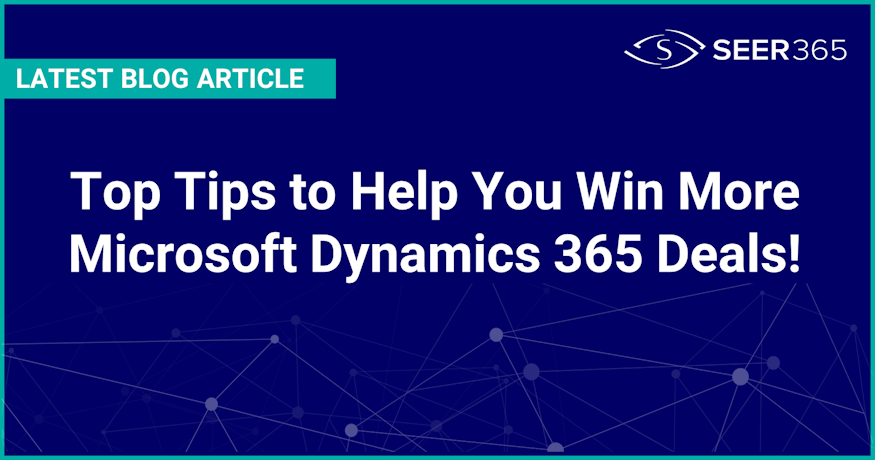 Top Tips To Help You Win More Dynamics 365 Deals James Harmer Web 875x460