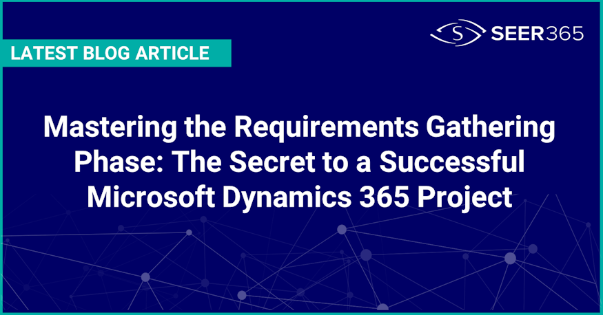 Paul Walton Mastering The Requirements Gathering Phase The Secret To A Successfull D365 Project Website 875x460